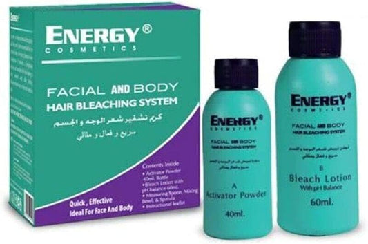 ENERGY FACIAL & BODY Hair Bleaching System 40 g+60 ml (5322)