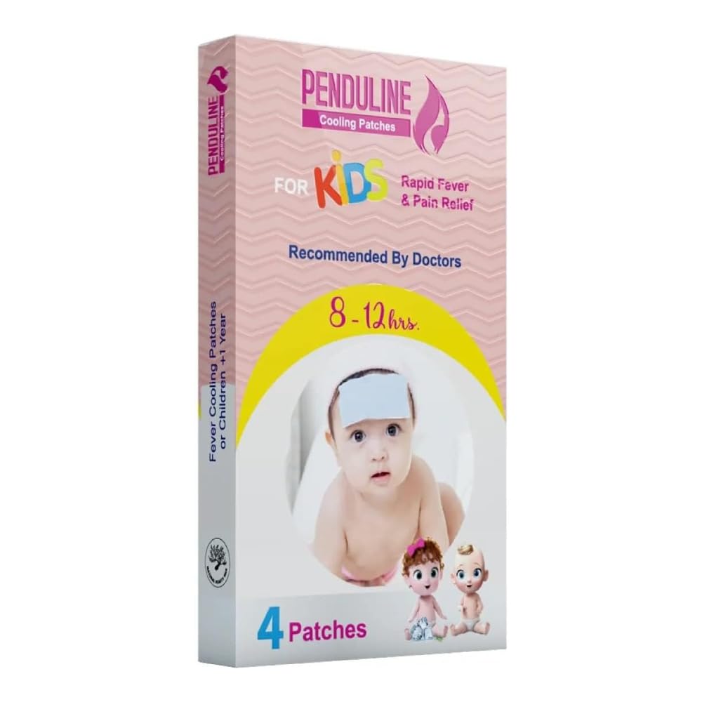 penduline cooling patches for kids, pack of 4