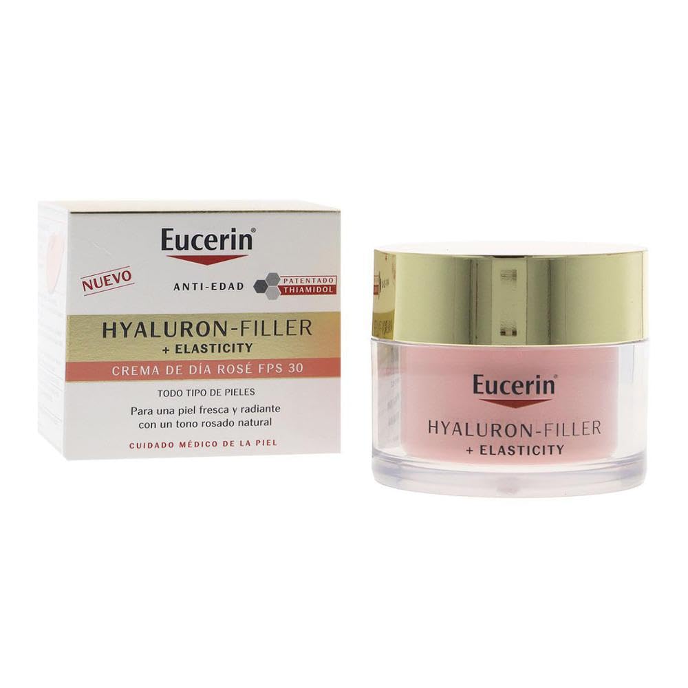 Eucerin Hyalluron Filler+ Elasticity Cream Dia Rosé FP30 50ml New