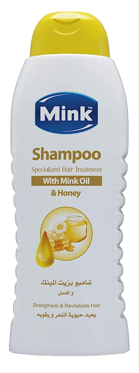 Mink Shampoo with Mink Oil and Honey, 800 ml