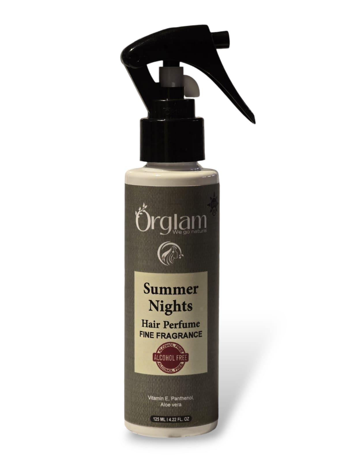 Orglam (Daily Vitamin Hair Perfum & Mist (Summer Nights) (SPF30)(Panthenol-Vitamin E-Aloe vera)(125ml))