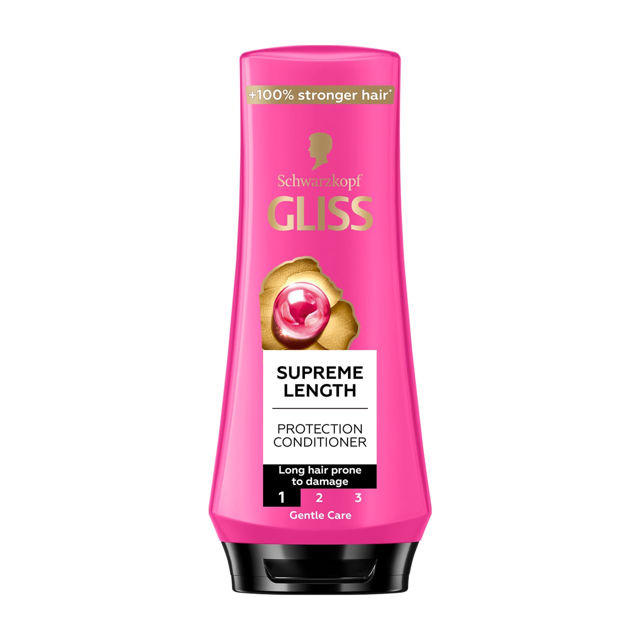 Gliss Supreme Length Protection Conditioner, 360ml — Maintain long hair with this protective conditioner, designed to prevent split ends and breakage while enhancing shine