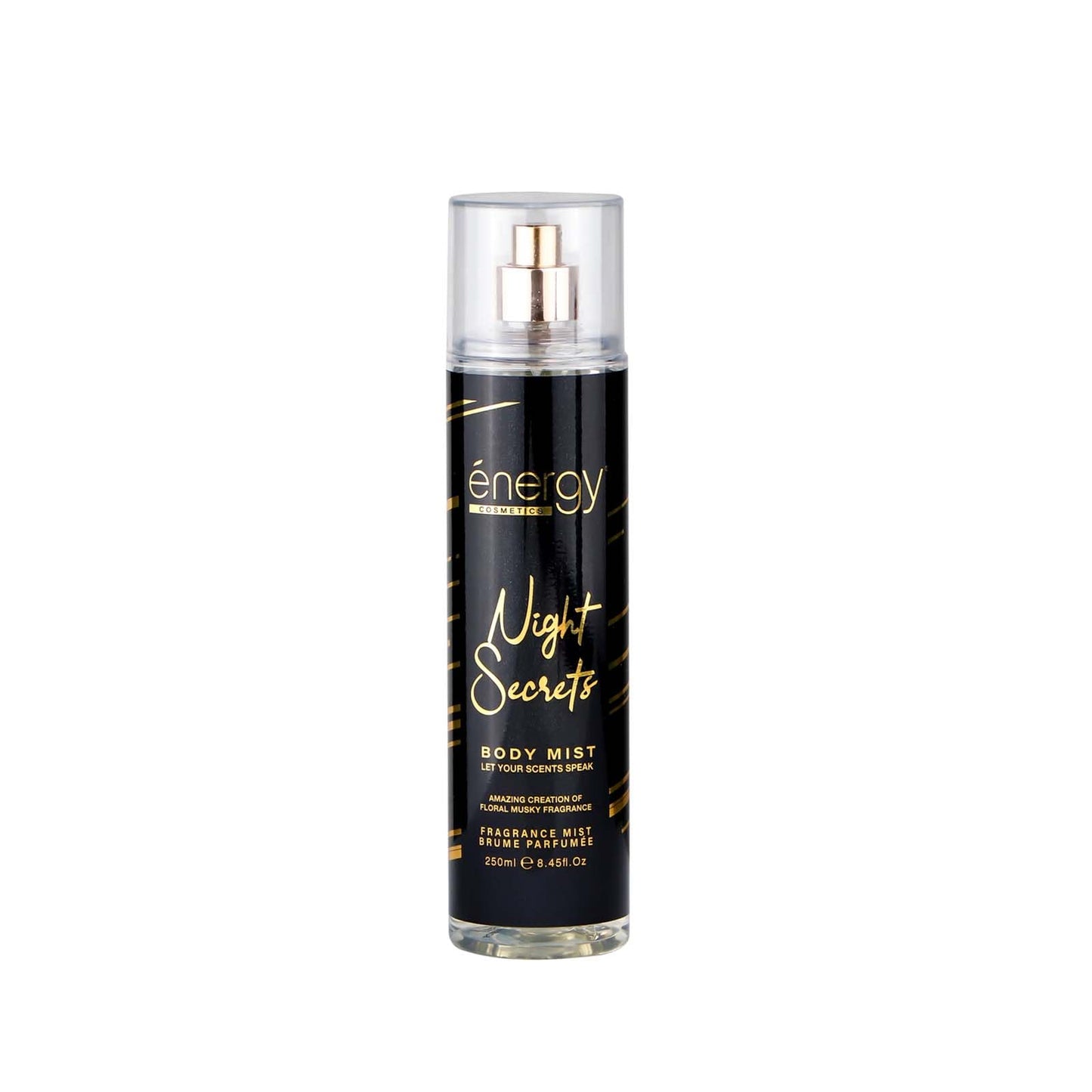 ENERGY Body Splash, Night Secret Scent, 250ml