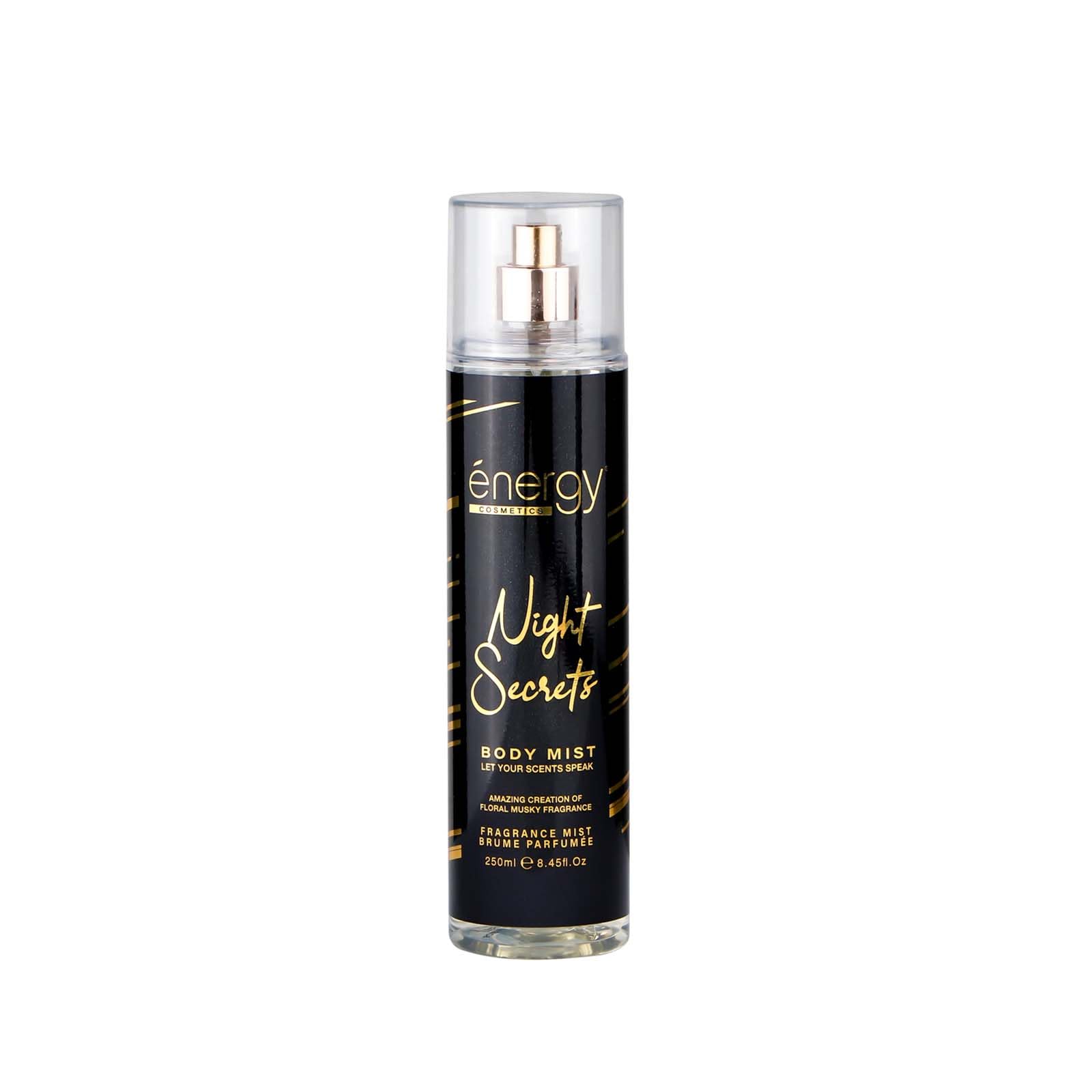 ENERGY Body Splash, Night Secret Scent, 250ml