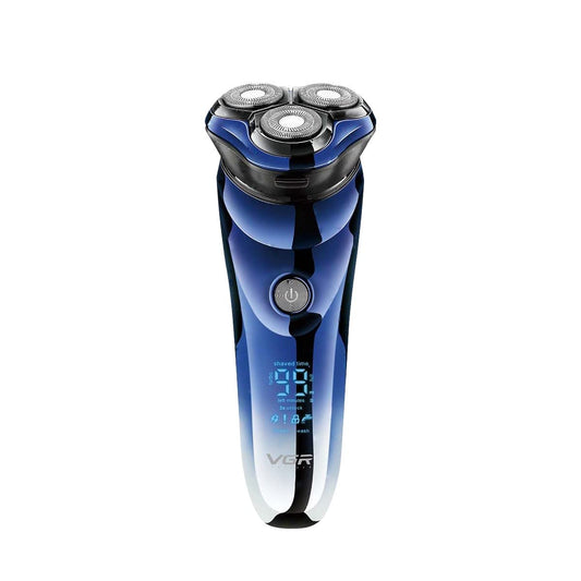 VGR Premium Cordless Rechargeable Professional Electric Shaver - Wet/Dry Razor for Face Care and Beard Trimming - USB Travel Razor With Ultra Thin Design - V-305