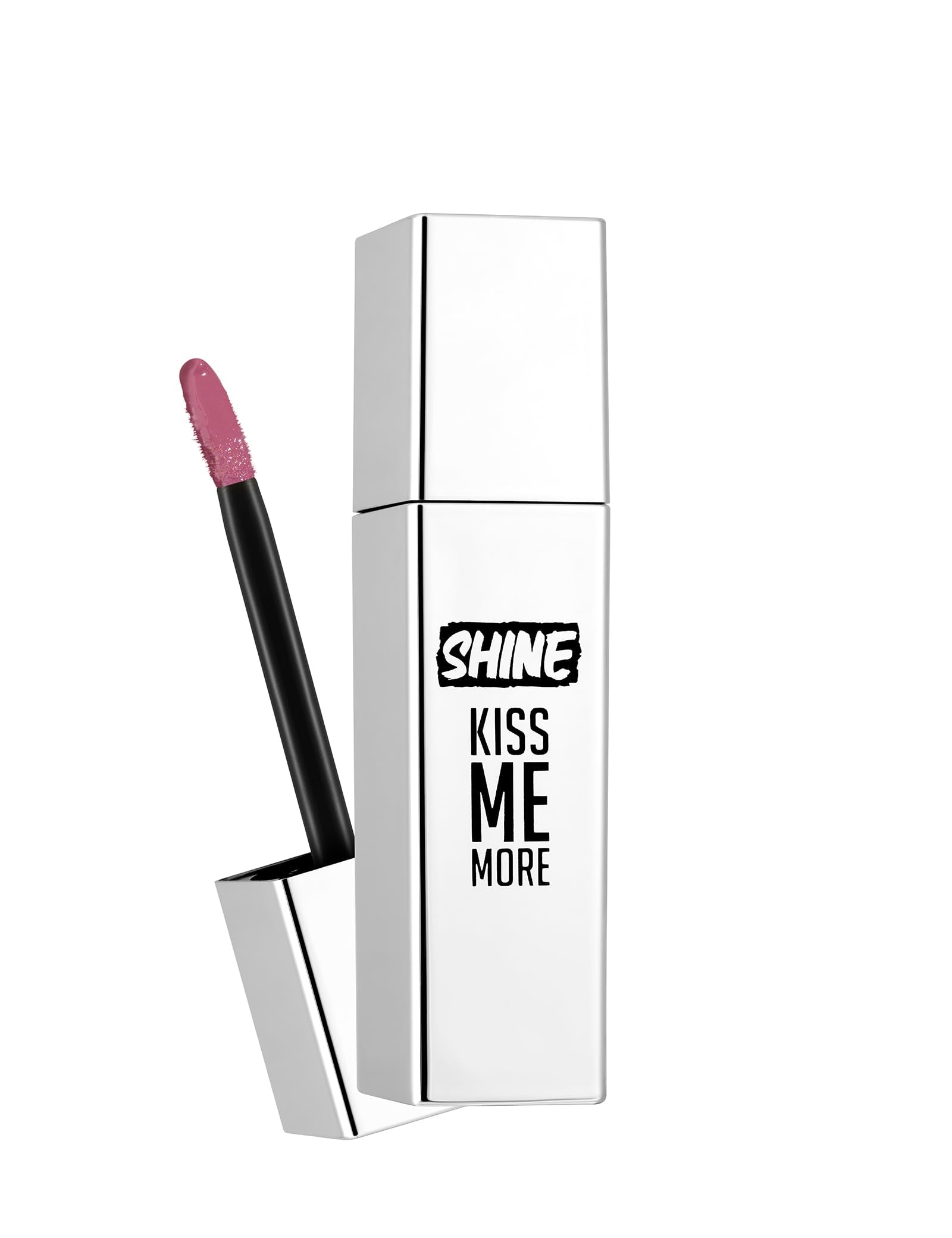 Flormar Shine Kiss Me More Liquid Lipstick – 008 Long Story – High-Shine Liquid Lipstick, High Pigment, Smooth Comfortable Wear, Long-Lasting Glossy Finish