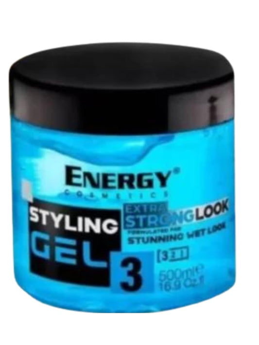 ENERGY Styling Hair Gel Extra StrongLook (3) 500ml