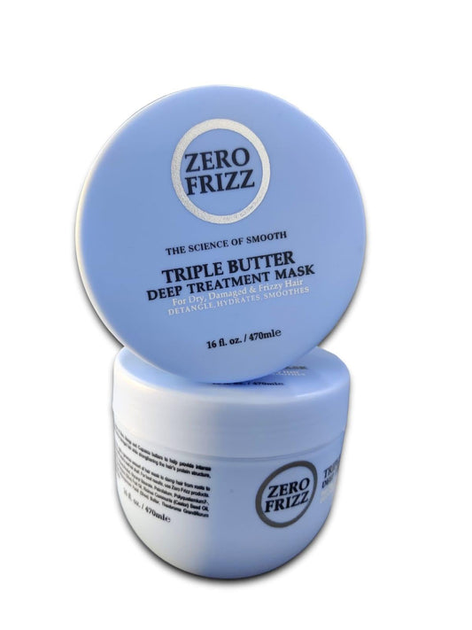 Zero Frizz Triple Butter Deep Treatment Hair Mask 470 ml