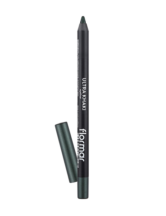Flormar Ultra Eyeliner – Khaki – Precise Tip, Long-Wear, Matte Finish, Pearlescent Shimmer