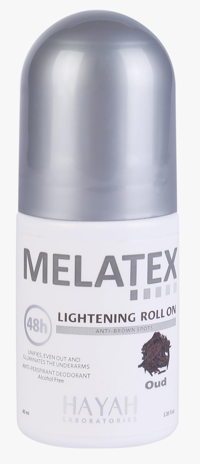 Hayah Laboratories Melatex Oud Lightening Roll On Deodorant 40 ml