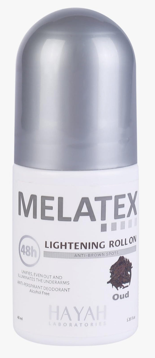 Hayah Laboratories Melatex Oud Lightening Roll On Deodorant 40 ml