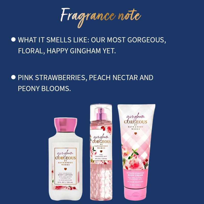 Bath & Body Works Gingham Gorgeous Ultimate Hydration Cream
