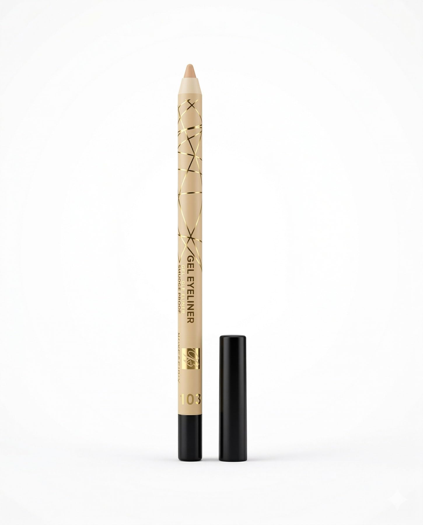 Rose Berry Gel Eyeliner Pencil, Waterproof and Smudge Proof, Long Lasting, Shade 103