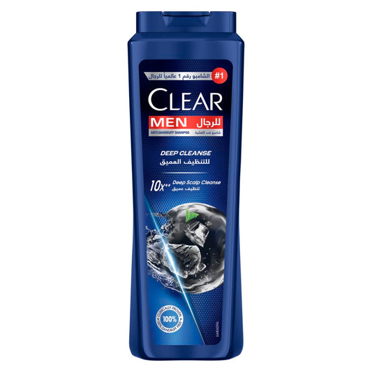 CLEAR Men Anti-dandruff Shampoo Deep Cleanse, 10x Deep Scalp Cleansing with Ultra Performance Formula, 600ML