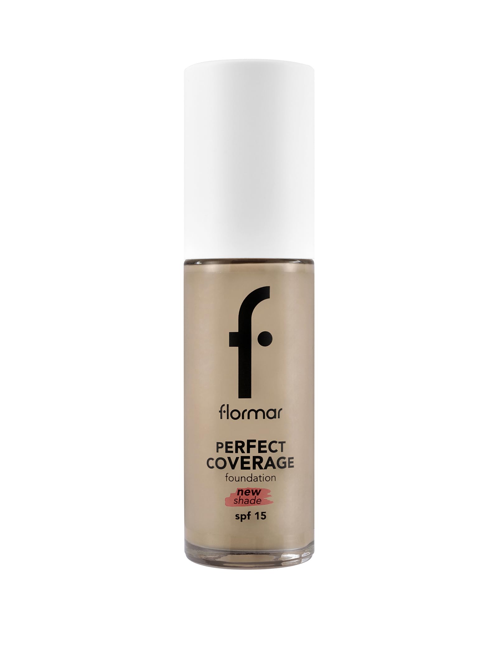 Flormar Perfect Coverage Foundation – 133 Classic Beige – Soft Rich Texture, Smooth-Looking Skin, Up to 12H Fresh Wear, SPF 15
