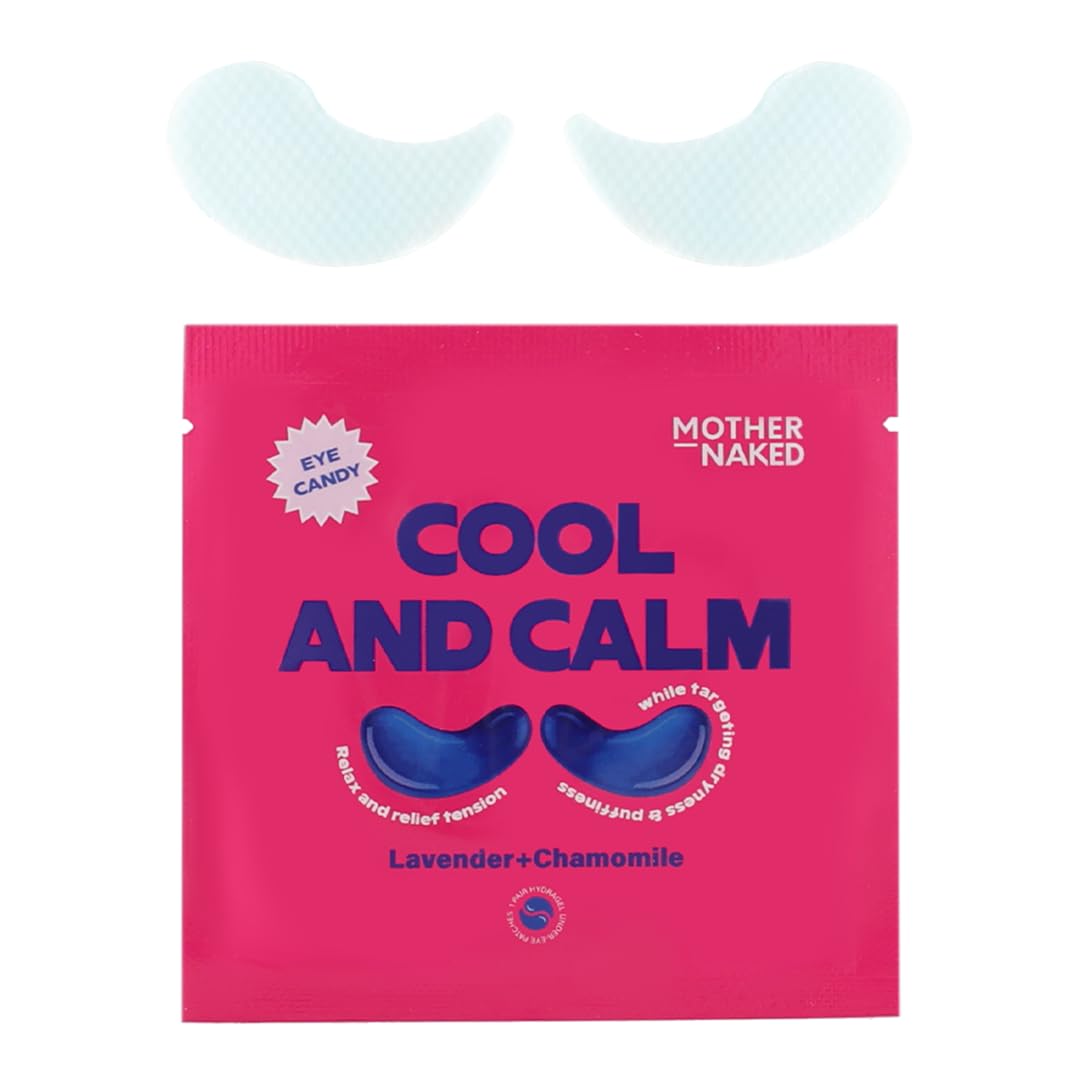 Mother Naked MotherNaked Cool and Calm Undereye Patch | Lavender Chamomile | Relax And Relief Tension