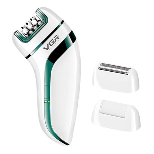 VGR Vigoraaa VGR V-731 3 in 1 Hair Removal Machine Cleansing Razor Electric Professional Epilator Body Epilator
