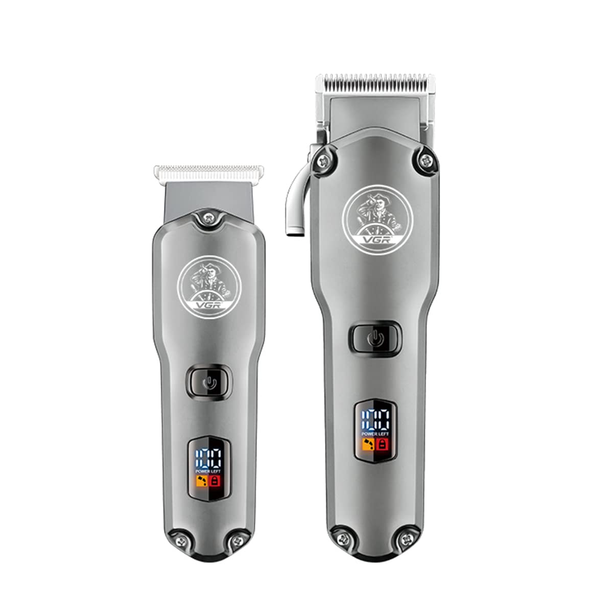 VGR V-675 Ipx6 Waterproof Rechargeable Metal Hair Clipper