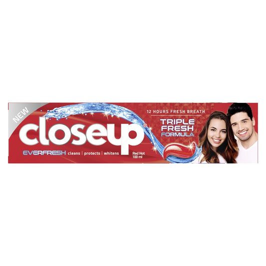 Closeup  Ever Fresh for 12H Fresh breath Red Hot Toothpaste 100ml