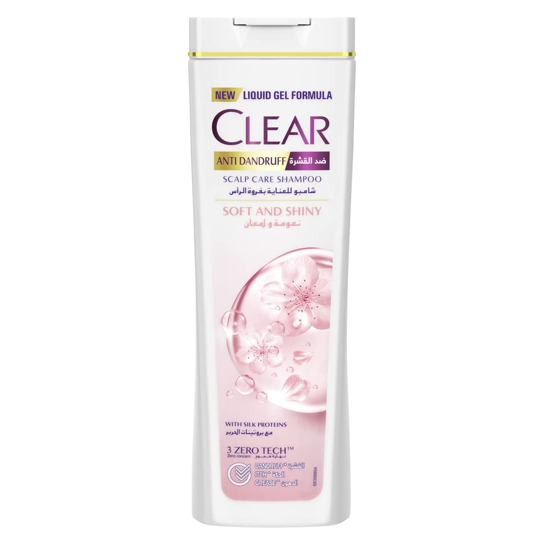 CLEAR Women's Anti Dandruff Shampoo Soft & Shiny 180ML