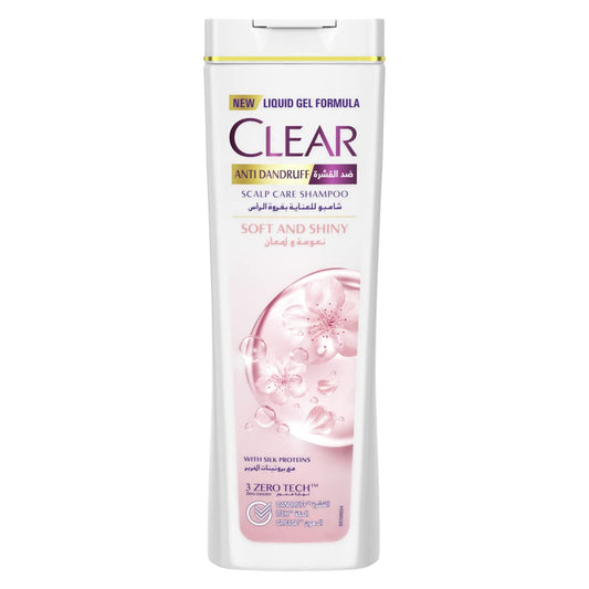 CLEAR Women's Anti Dandruff Shampoo Soft & Shiny 180ML