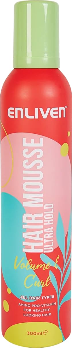 Enliven The Levine Ultra Hold Hair Mousse, 300 ml