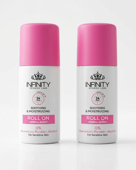 Infinity 2 Items of Soothing & Moisturizing Roll On - Herbal scent Promo Pack