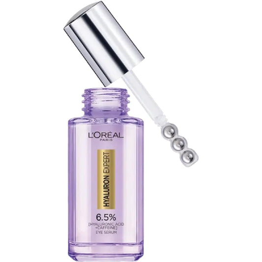 L’Oréal Paris L'Oréal Paris Hyaluron Expert Eye Serum with 2.5% Hyaluronic Acid, Caffeine and Niacinamide - 20ml