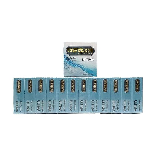 OneTouch One-touch ultima ultra thin condoms for maximum feeling -12 Pack of 3 condoms