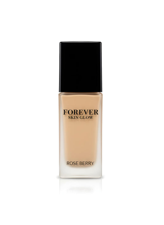 Rose Berry Forever Skin Glow 24H Foundation, High Perfection Concentrated Skincare, 35ml, Shade 03