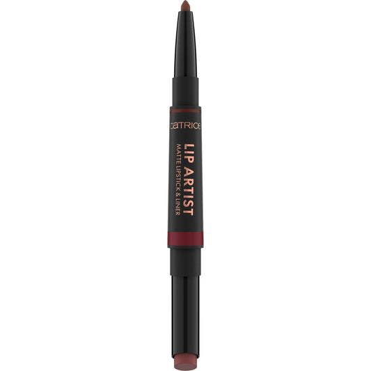 Catrice Lip Artist Matte Lipstick & Liner, No. 040, Red, Highly Pigmented, Colour-Intensive, Matt, Vegan, No Perfume, Oil-Free, Alcohol-Free, Pack of 1 (1.74 g) Catrice