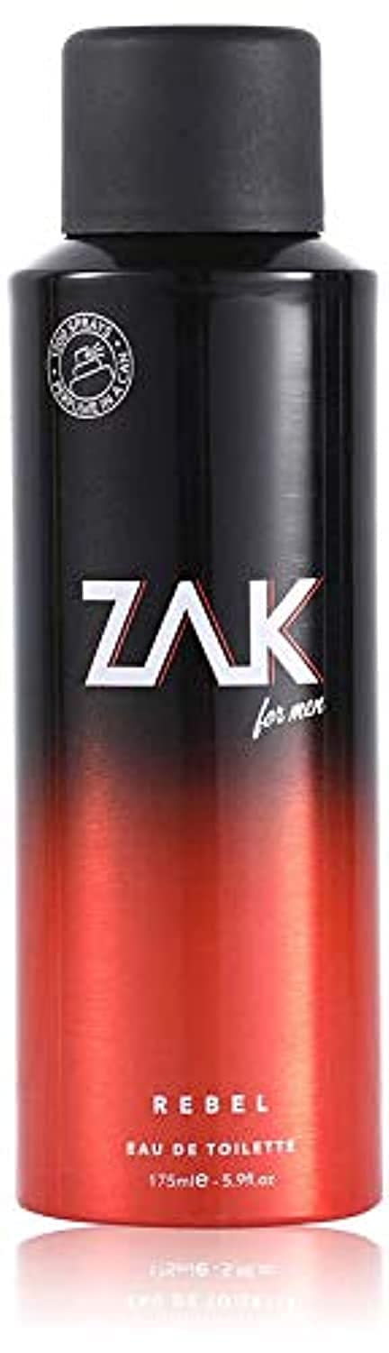 ZAK Rebel Spray For Men, Eau De Toilette - 175 ml