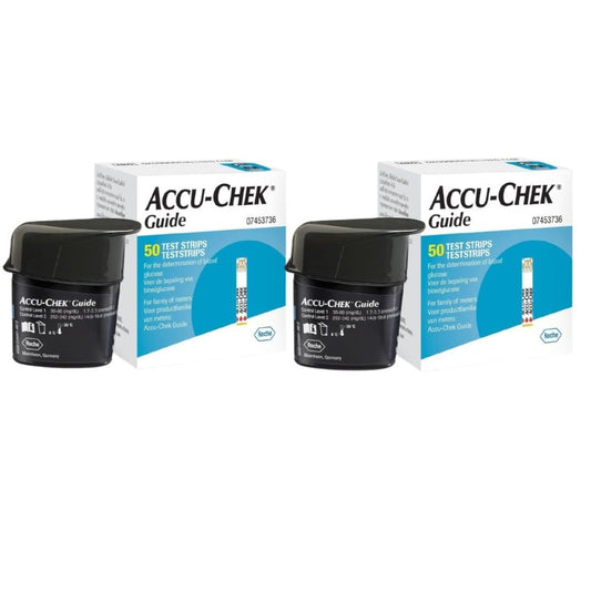 Accu-Chek Guide Test Strips (2 Packs of 50 Strips)