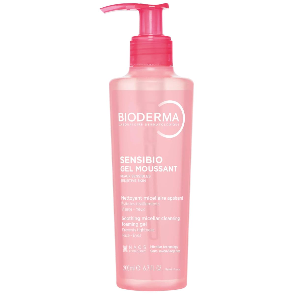 Bioderma Sensibio Gel Moussant -Pump - 200Ml