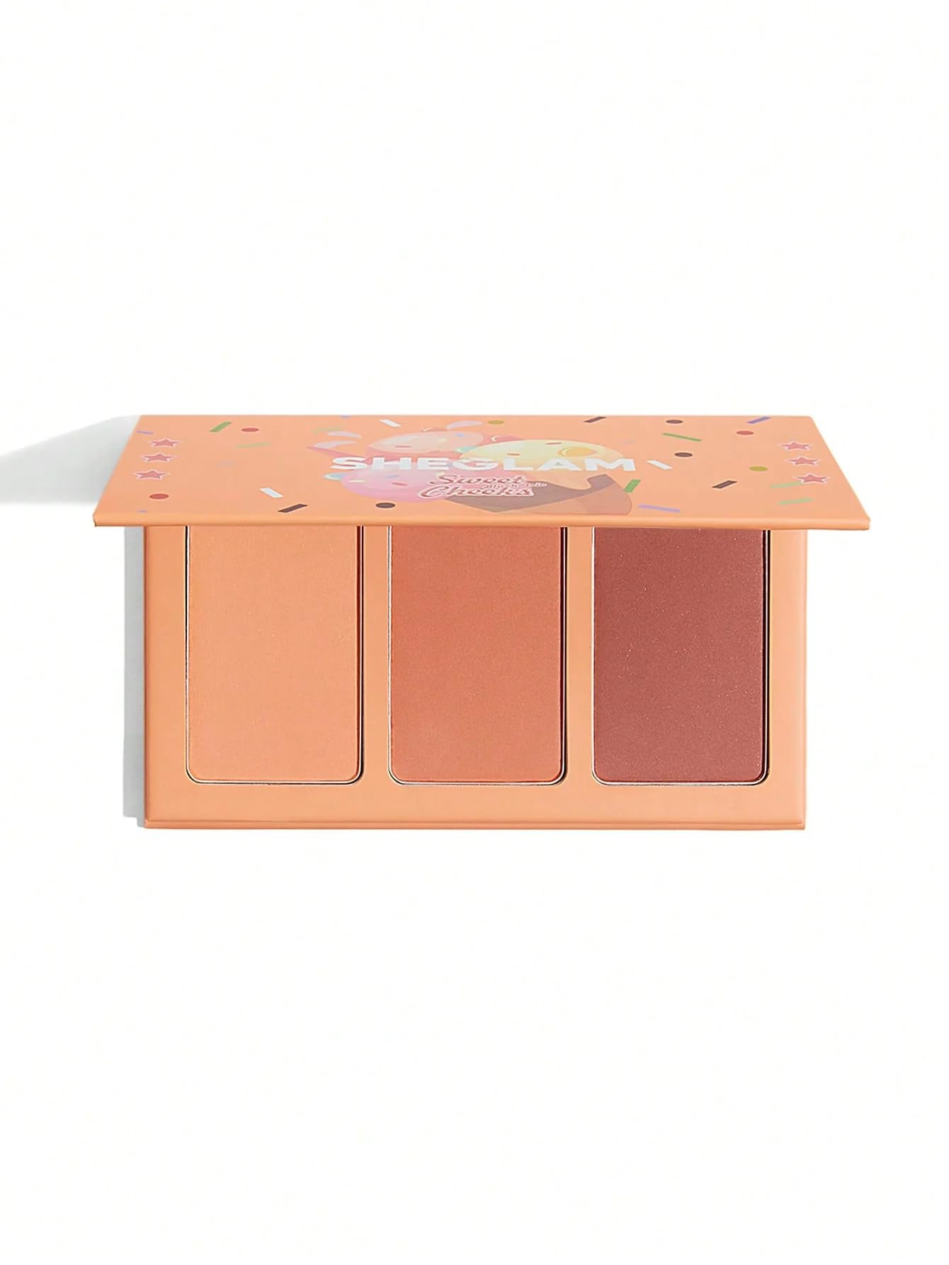 SHEGLAM Sweet Cheeks Blush Trio 3 Clolor Private Cabana 18g