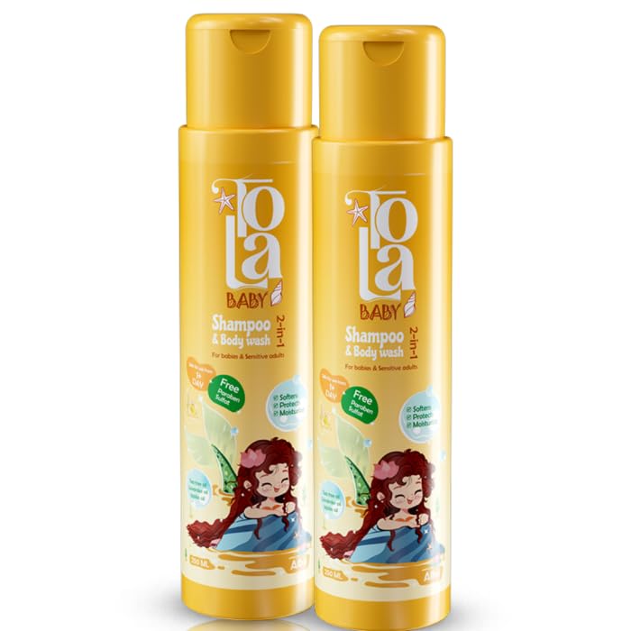 Alba Pharma Baby Shampoo for Kids 250 ml 1+1 offer. Exceptional care for your little one from day one
