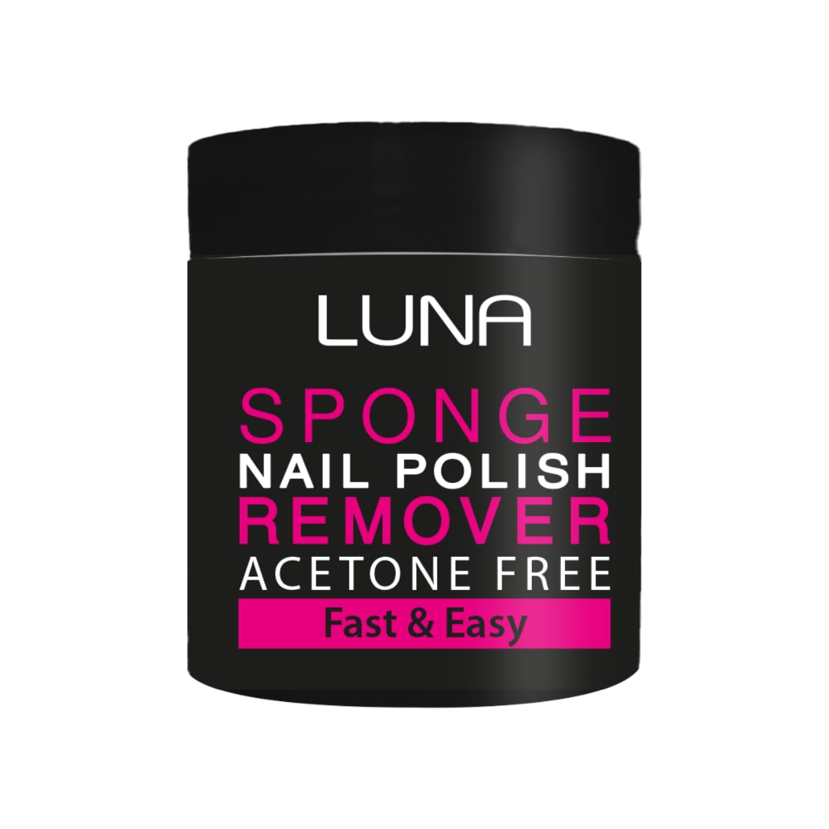 Luna Sponge Nail Polish Remover Acetone Free 30 ml