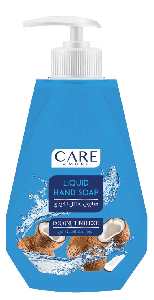 Care More Liquid hand soap tropical coconut 520ml