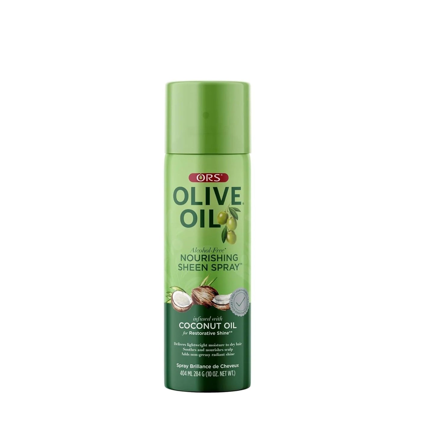 ORS Olive Oil Nourishing Sheen Spray (450mL) | Infused with Coconut Oil | For Restorative Shine