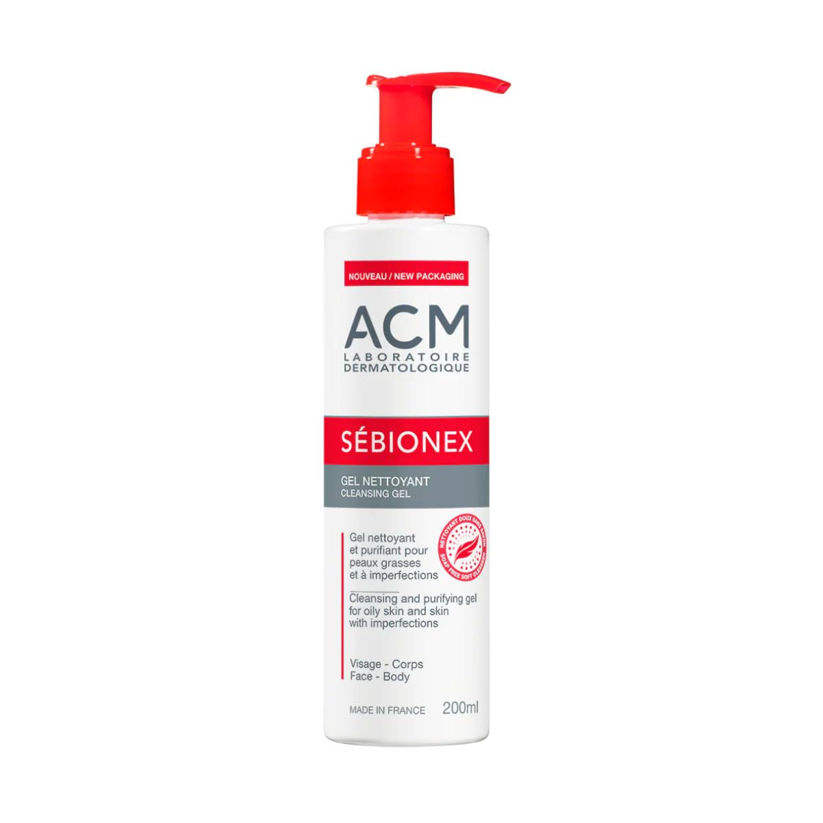 ACM Sebionex Cleaning Gel, 200 ml