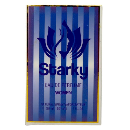 Starky Eau De Perfume Natural Spray Vaporisateur For Women-Blue-50ml