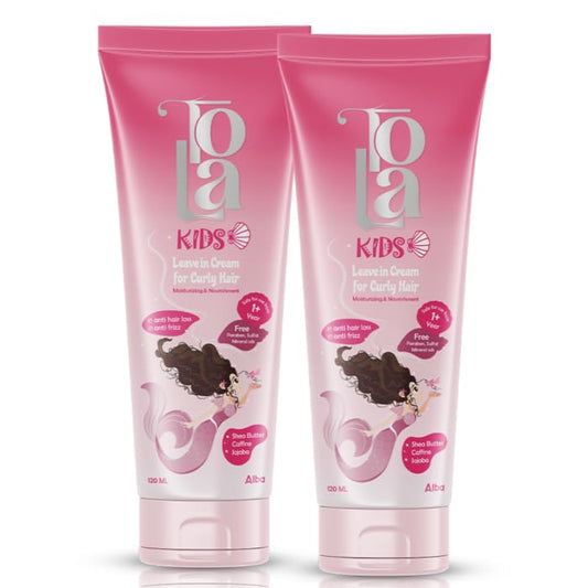 Alba Pharma Offers Curly Hair Cream for Kids 1+1 - 120 ml