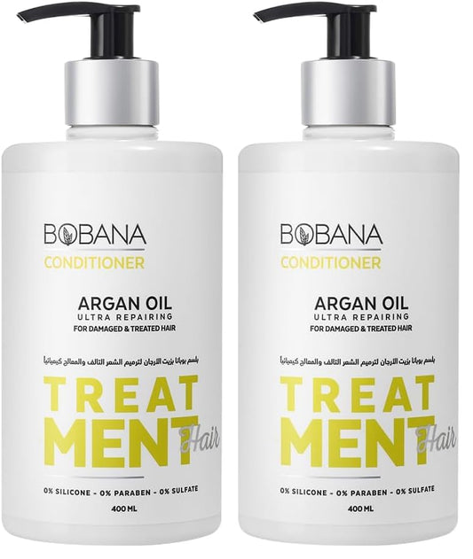 Bobana conditioner argan oil 400 ml 00 (Pack of 2)