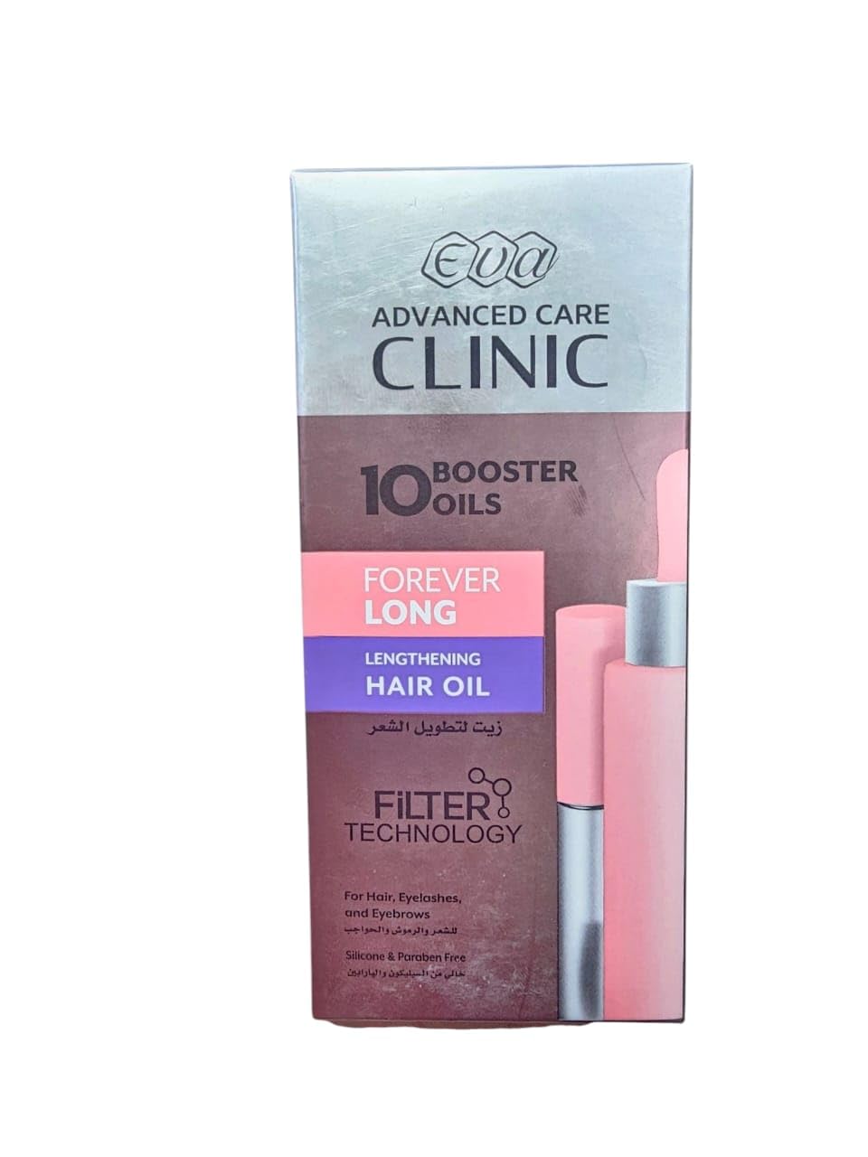 Eva Advanced Care Clinic Forever Long Lengthening Oil For Hair, Eyelashes And Eyebrows 55 Ml