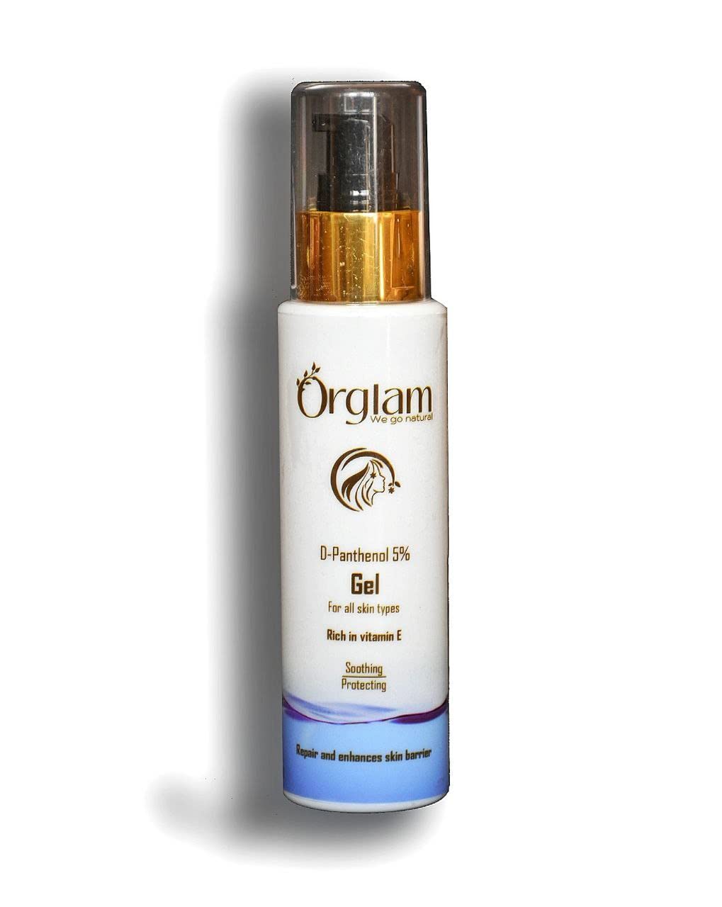 Orglam 5% Panthenol Gel (Natural) (Vitamin E rich)