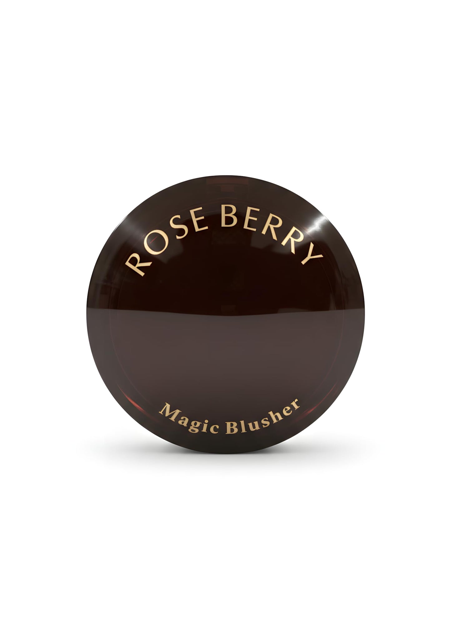Rose Berry Magic Blusher Colour Changing, Compact Blush with Mirror, 02 Red