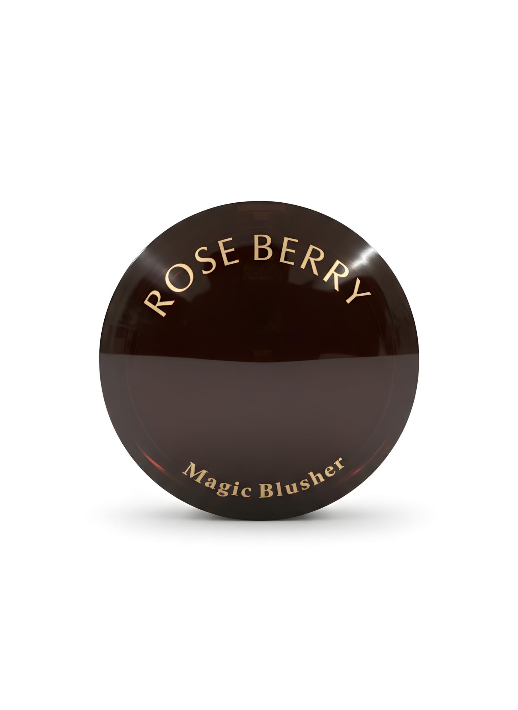 Rose Berry Magic Blusher Colour Changing, Compact Blush with Mirror, 02 Red