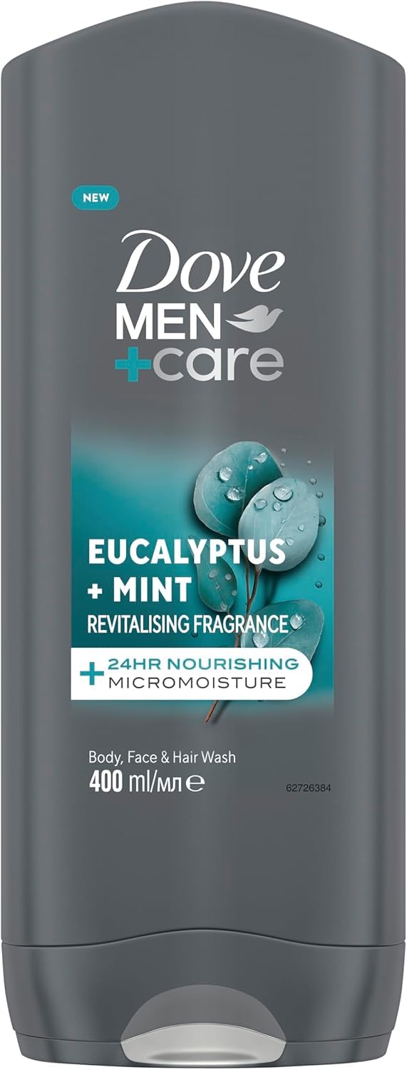 Dove Man Care Buddy Face Hair Eucalyptus Mint 400Ml