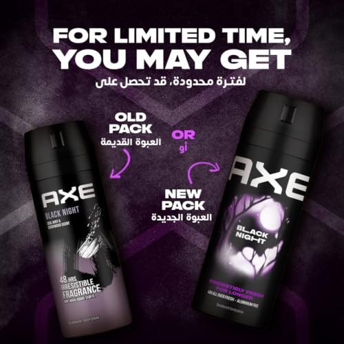 Axe Body Spray for Men Black Night 150ML