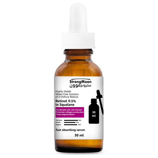 Strong Moon Retinol Serum for Freshness, Hydration, Anti Aging, Gap Filling, 30ml